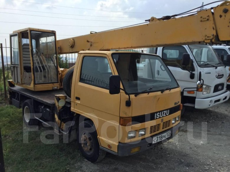Исузу автокран 16 тонн купить бу