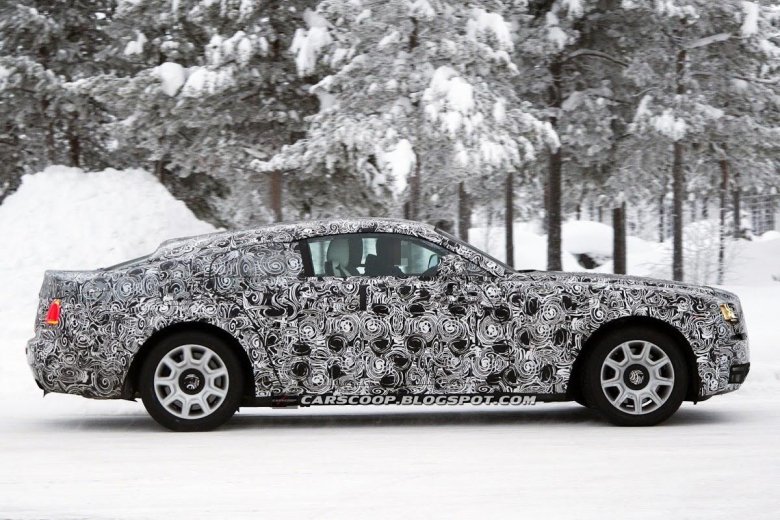 Роллс Ройс Wraith зимой