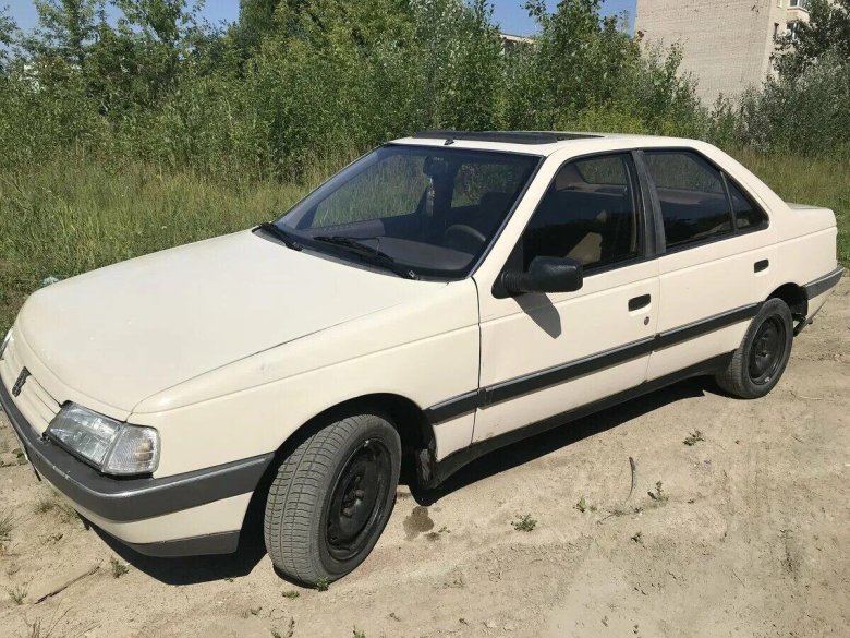 Пежо 405 белая