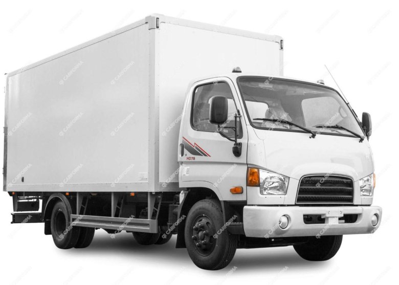Hyundai HD 78 промтоварный фургон