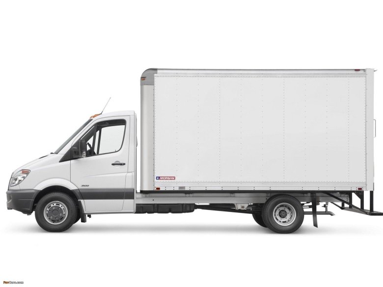 Газель фургон сбоку