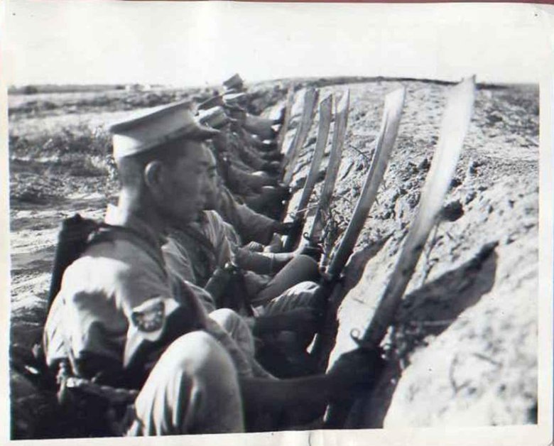 Китайский меч ДАДАО второй мировой войны