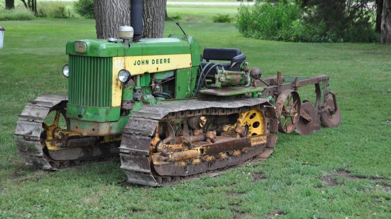 Джондир трактора гусеничные Джон