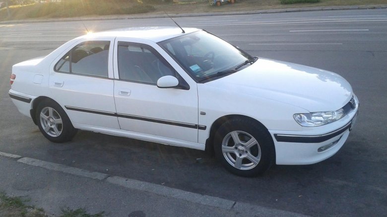 Peugeot 406 белый