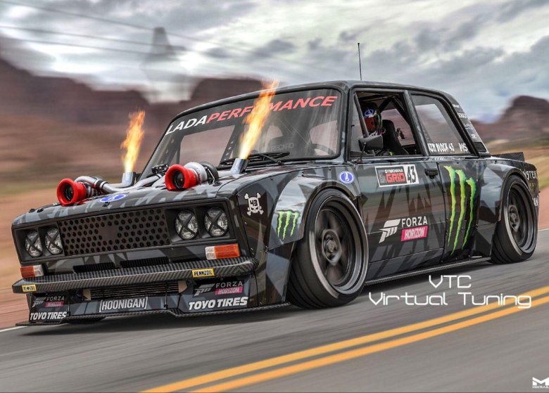 ВАЗ 2106 Кен блок