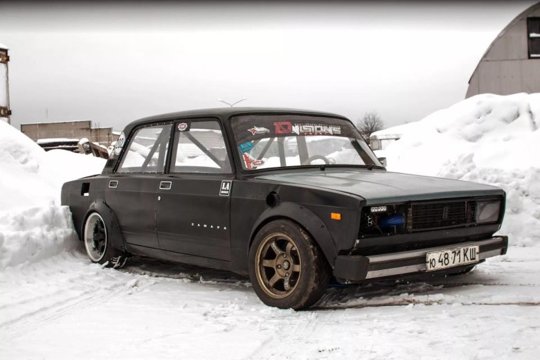 ВАЗ 2107 дрифт