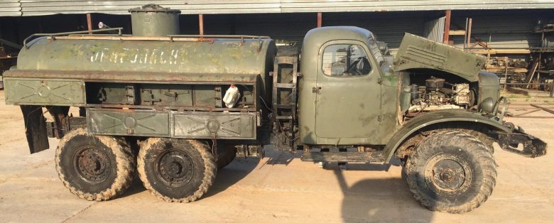 ЗИЛ 157 бензовоз