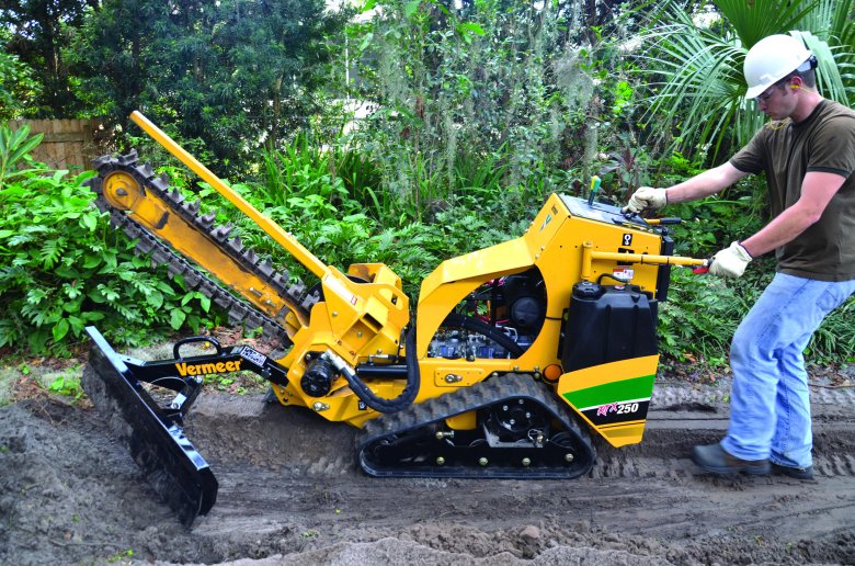 Вермеер траншейный экскаватор