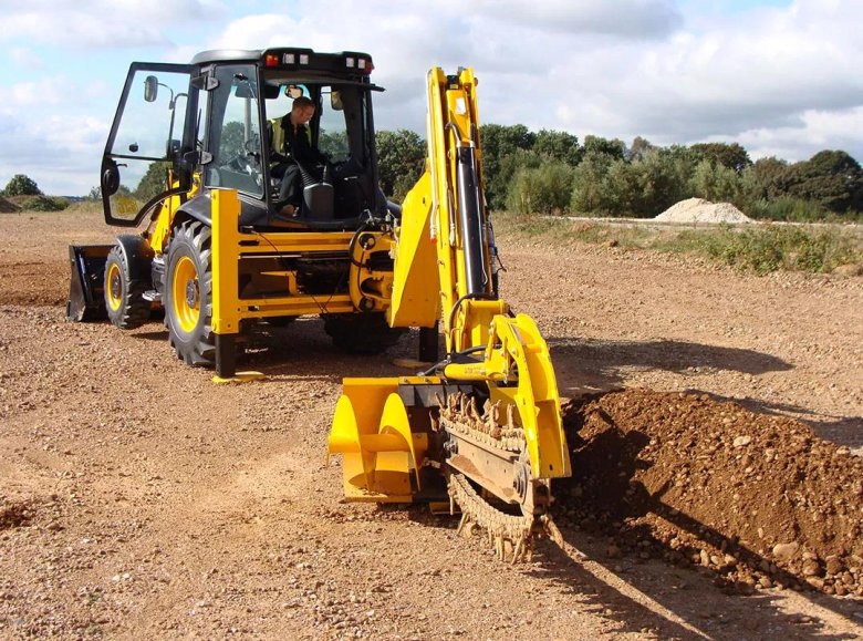 Траншеекопатель Delta tr 1500