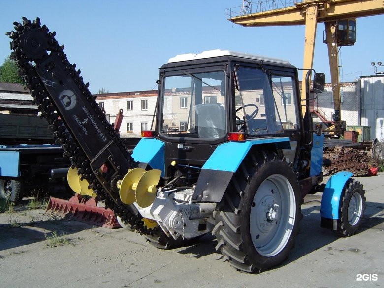 Экскаватор траншейный цепной этц-2086