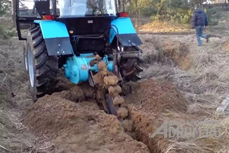 Траншеекопатель бара МТЗ 82