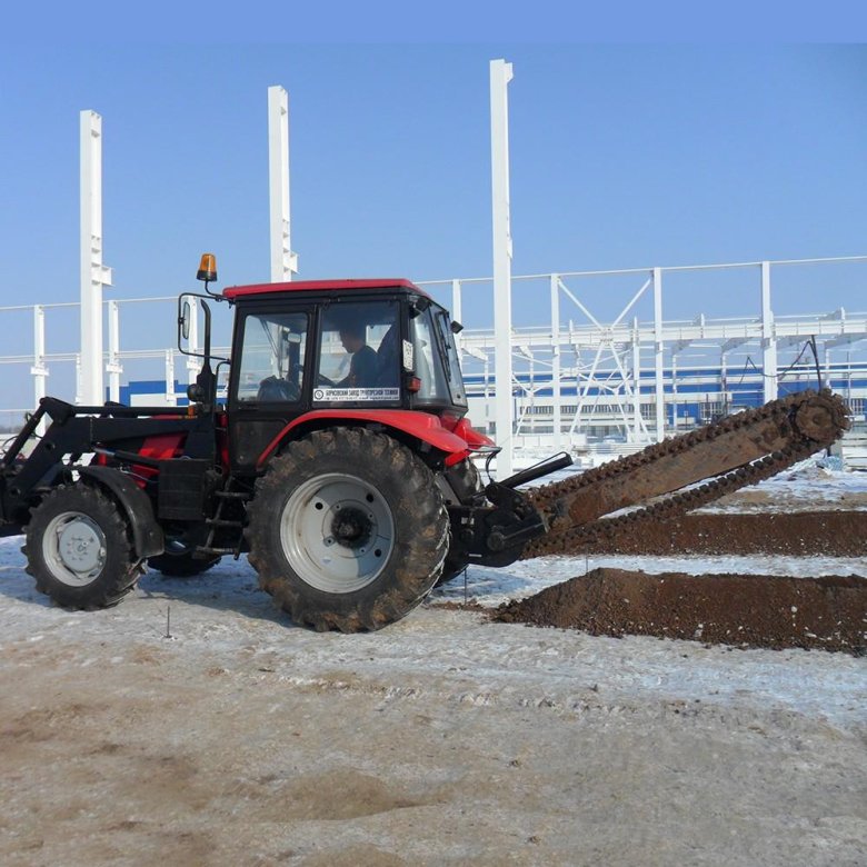 Баровая грунторезная машина БГМ-1