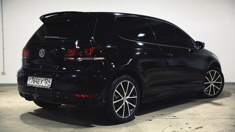 Фольксваген гольф 6 черный