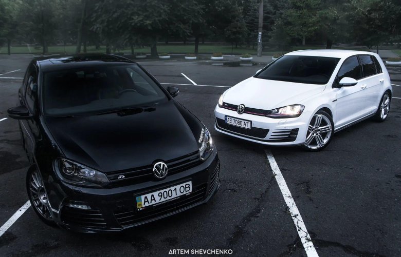 Фольксваген гольф 6 черный