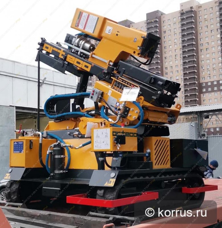 Сваебойная машина ORTECO