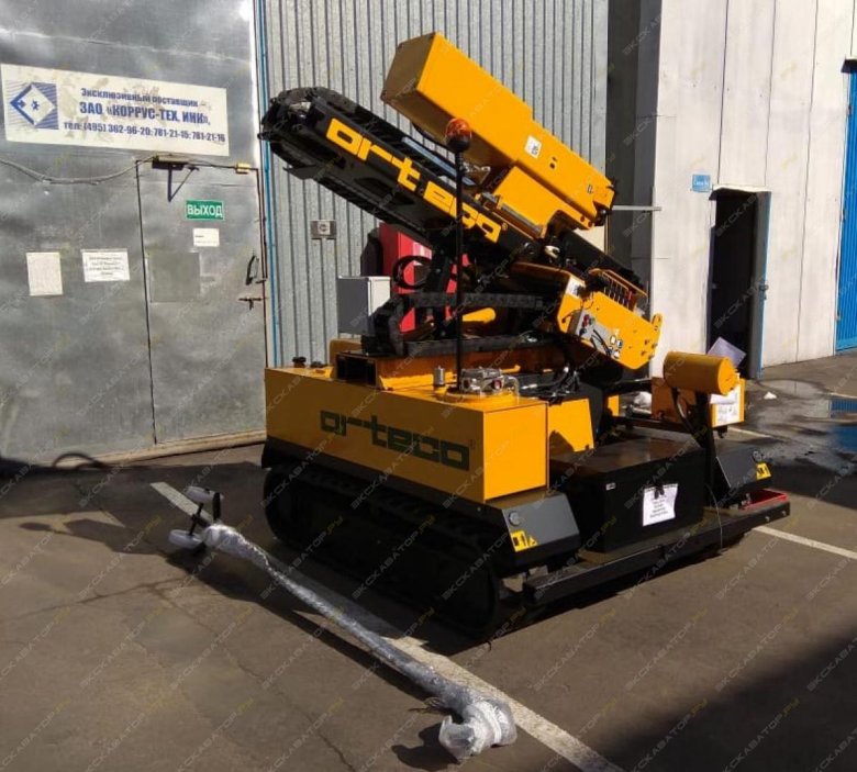 Самоходная сваебойная машина ORTECO