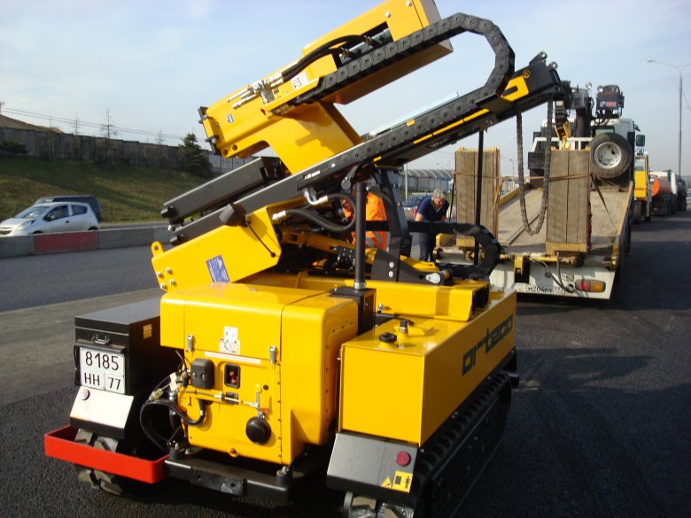 Машина сваебойная ORTECO btp1000hd