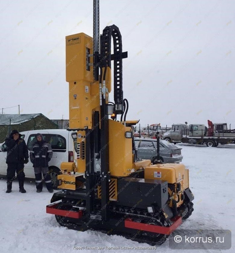 Машина сваебойная ORTECO, BTP 800 Basic что это