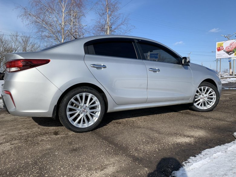 Киа Рио 4 на камриках r17