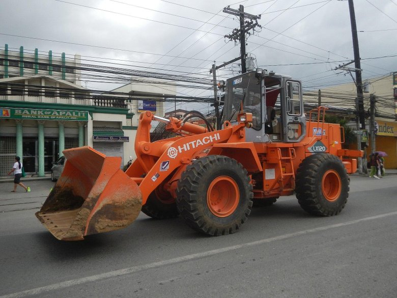 Фронтальный погрузчик Хитачи lx50