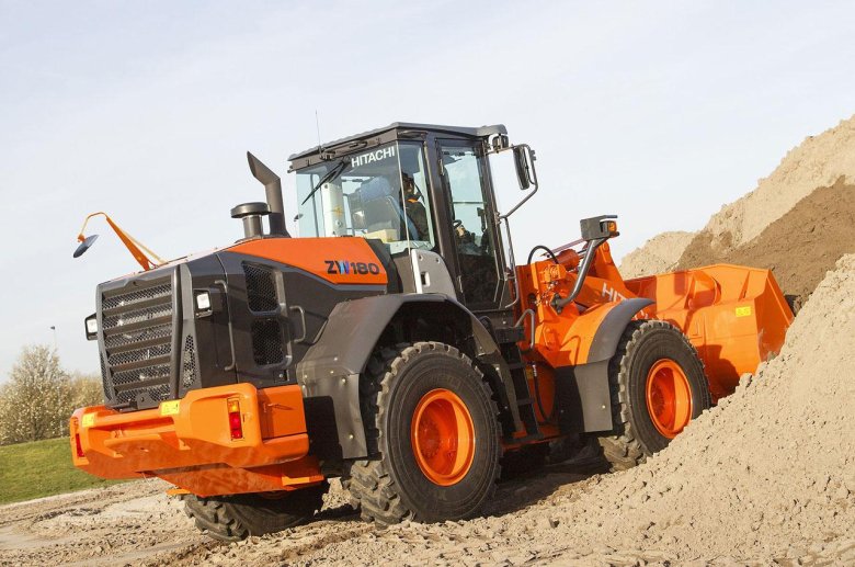 Фронтальный погрузчик Hitachi zw180