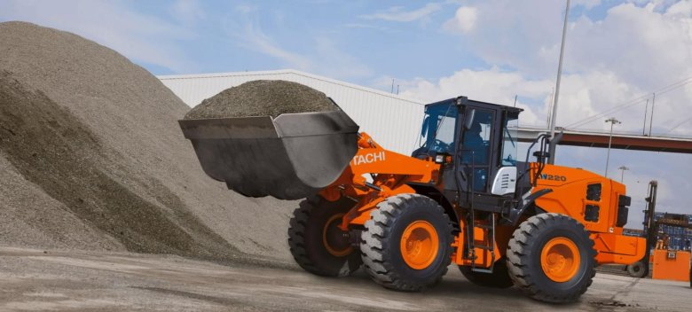 Фронтальный погрузчик Hitachi zw220