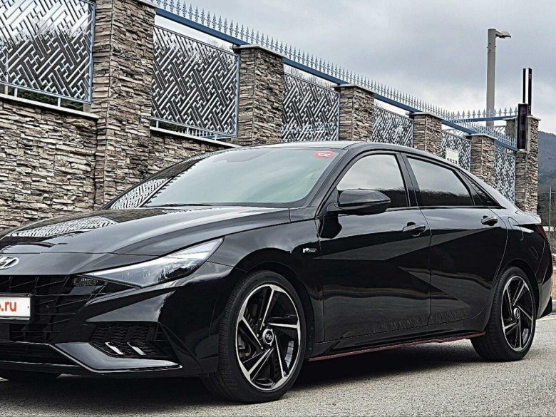 Хендай элантра 2022 черная