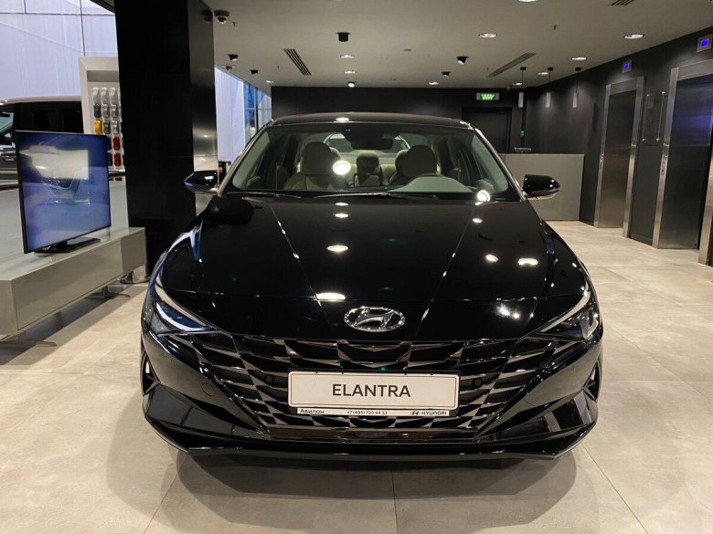 Белый Hyundai Elantra VII (cn7) 2.0 at (150 л.с.) с пробегом