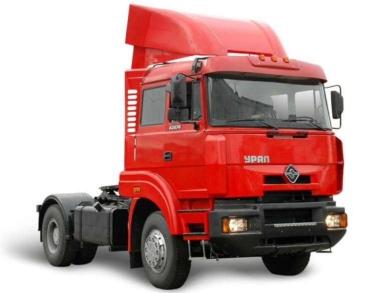 Седельный тягач "Урал-63674", 4х2