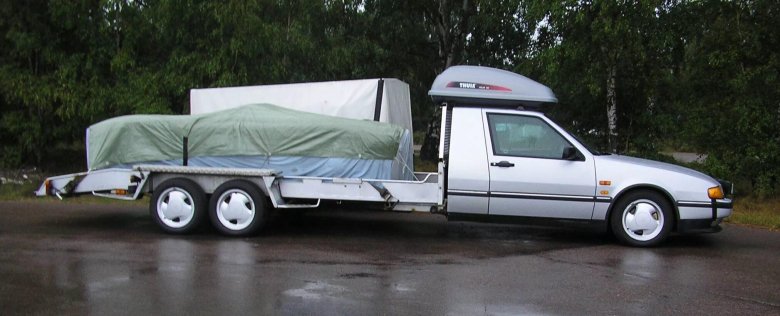 Saab 9000 эвакуатор