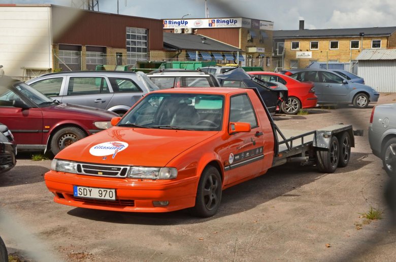 Saab 9000 эвакуатор