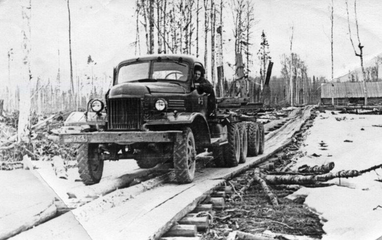 ЗИЛ 151 лесовоз