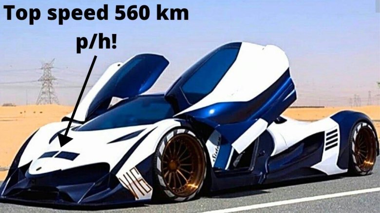 Арабский гиперкар Devel Sixteen