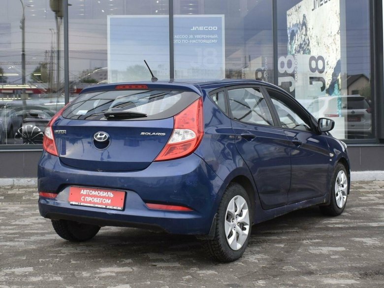 Hyundai solaris i рестайлинг