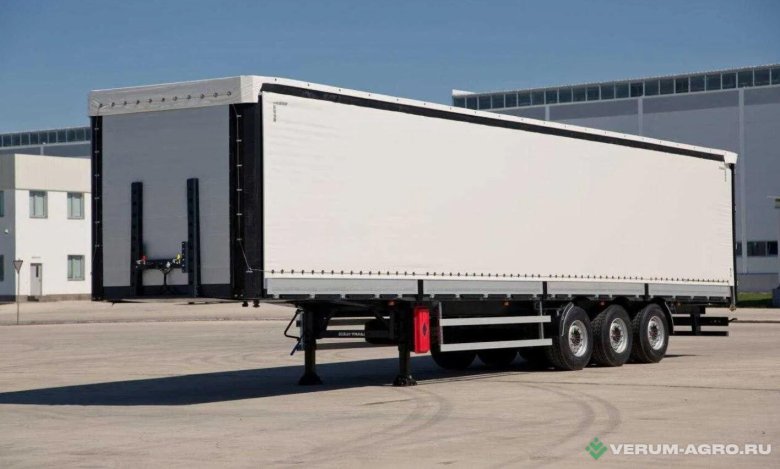 Полуприцеп тентовый шторный uat-SCFG-9231.01