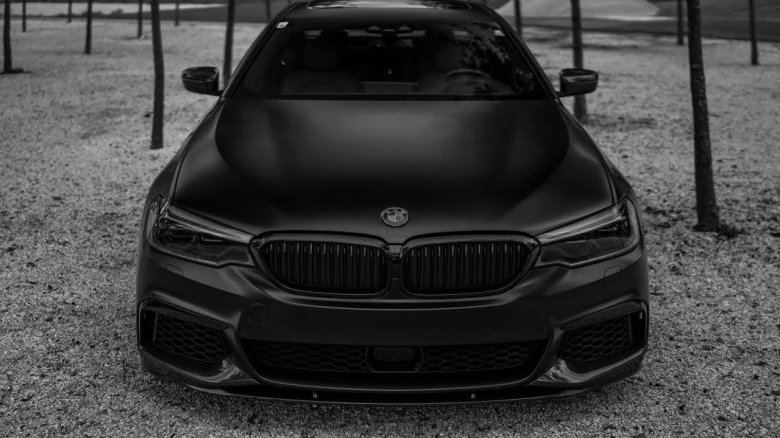 BMW 5 g30 черная