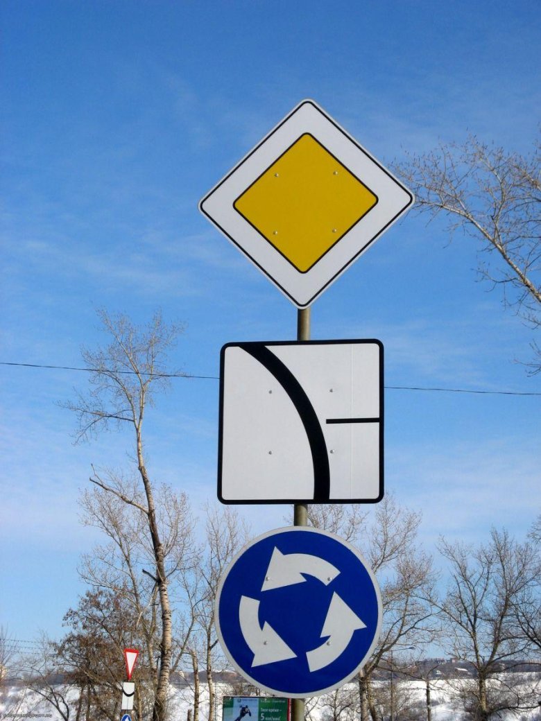 Дорожные знаки