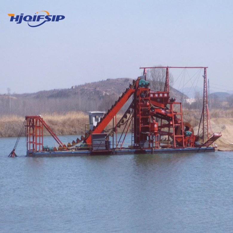 Многоковшовый земснаряд