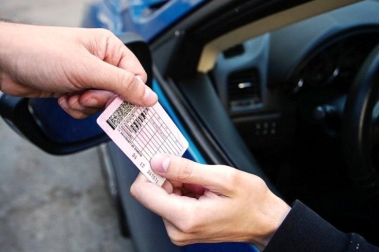 Поддельное водительское