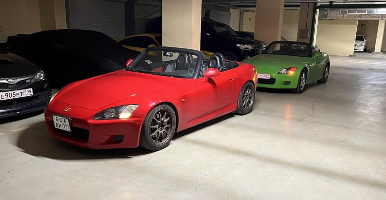 Хонда с глазками