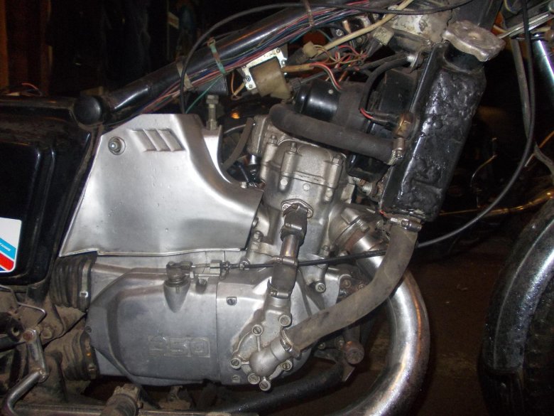 Двигатель ИЖ Планета 5 с водяным охлаждением