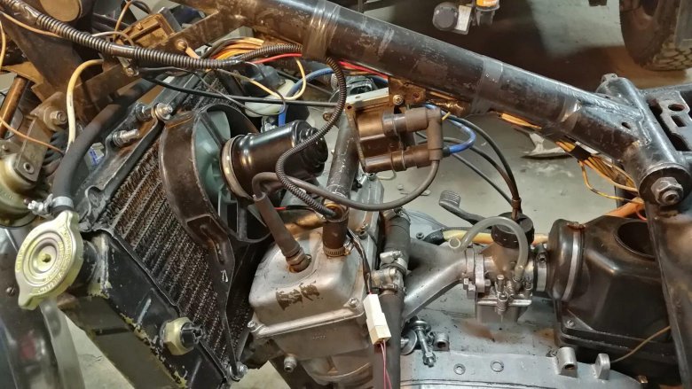 Радиатор охлаждения ИЖ Юпитер