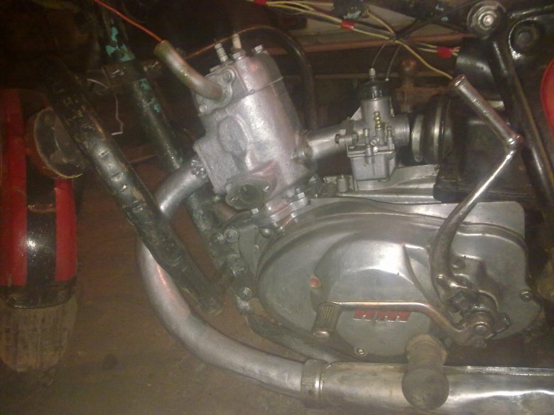 Двигатель ИЖ Планета 6 с водяным охлаждением