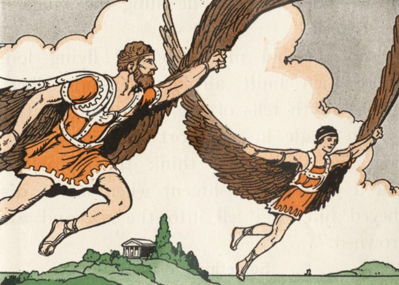 Мифы древней Греции Дедал и Икар