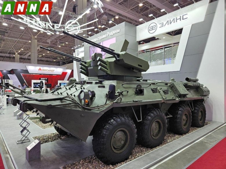 Новый БТР 82а России