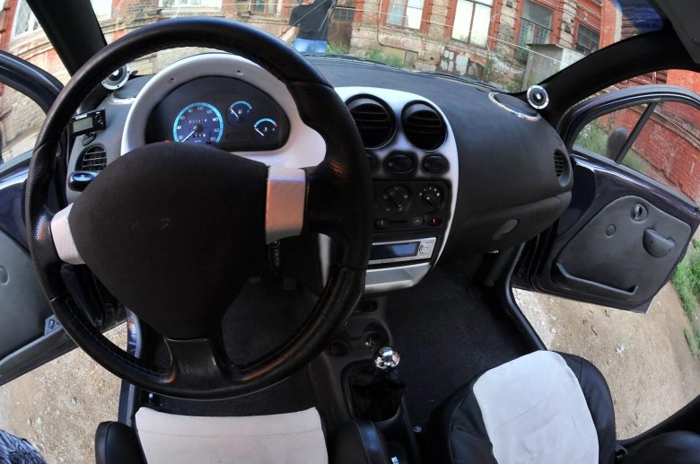 Тюнинг салона Дэу Матиз