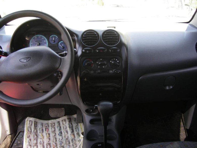 Daewoo Matiz 2008 салон