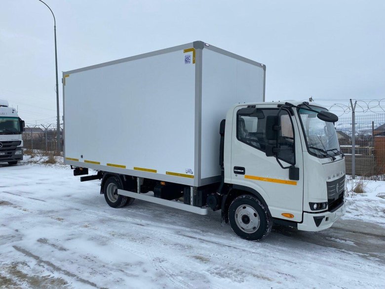 Jac n120 изотермический фургон