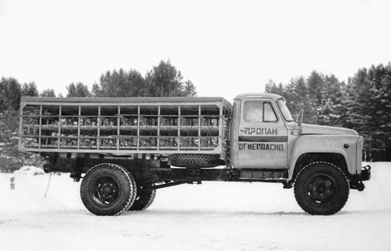 Баллоновоз ГАЗ-52 ГТК-40