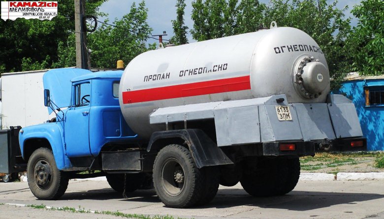 ЗИЛ 130 газовоз